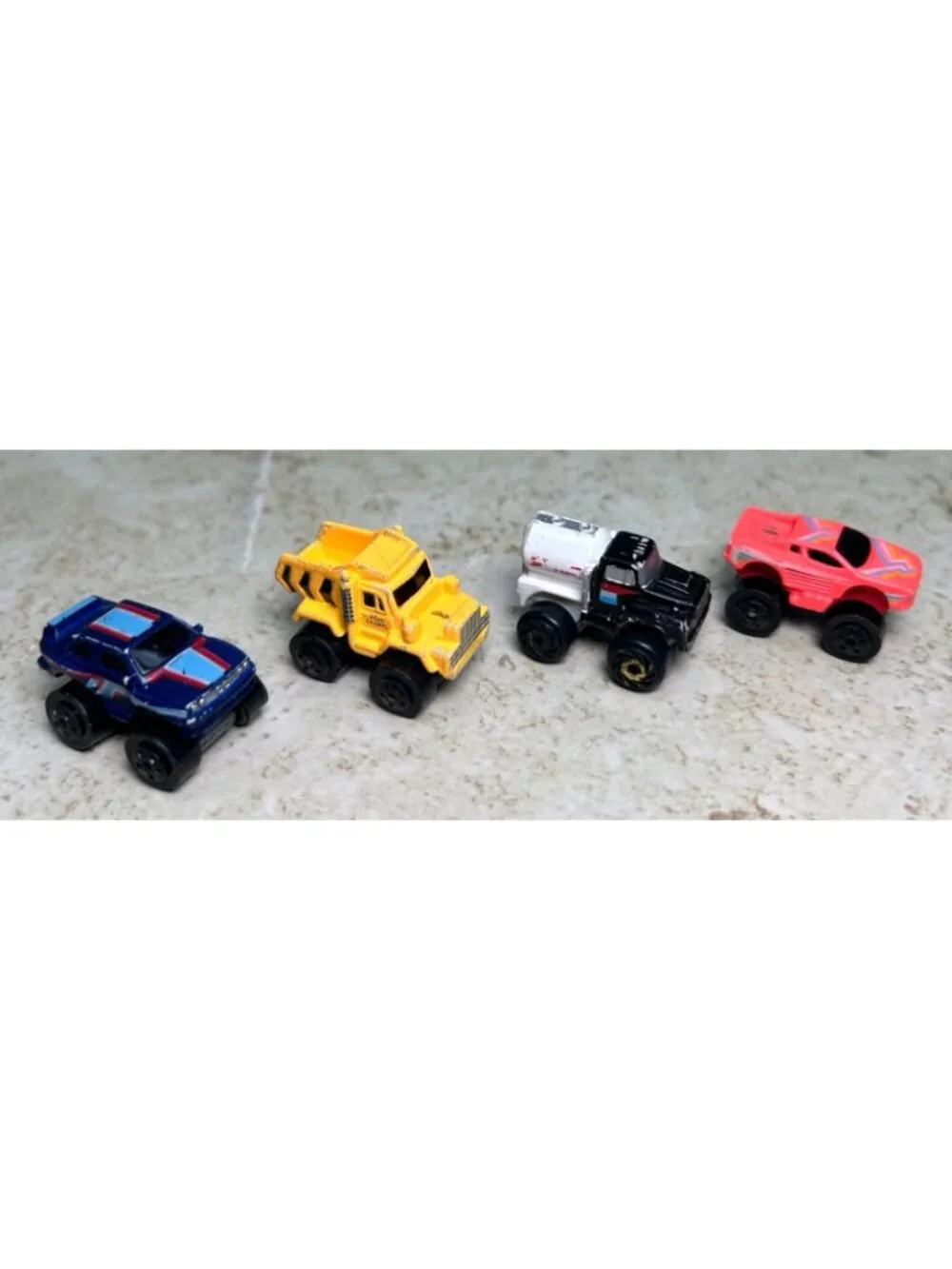 Vintage Galoob Micro Machines Road Champs Cars Trucks Lot of 21